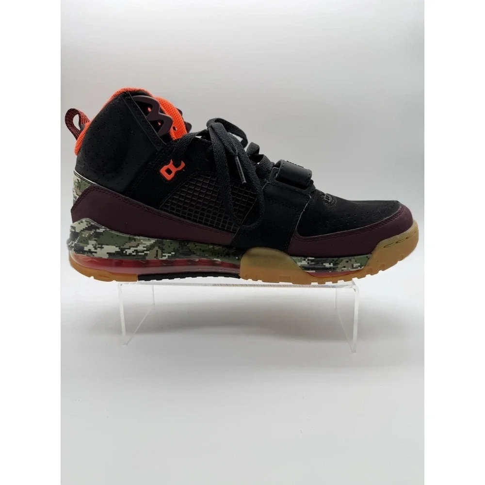 Nike Size 10.5  Air Max Bo Jax Premium Camo High Top Sneakers 654479-001 * Read*